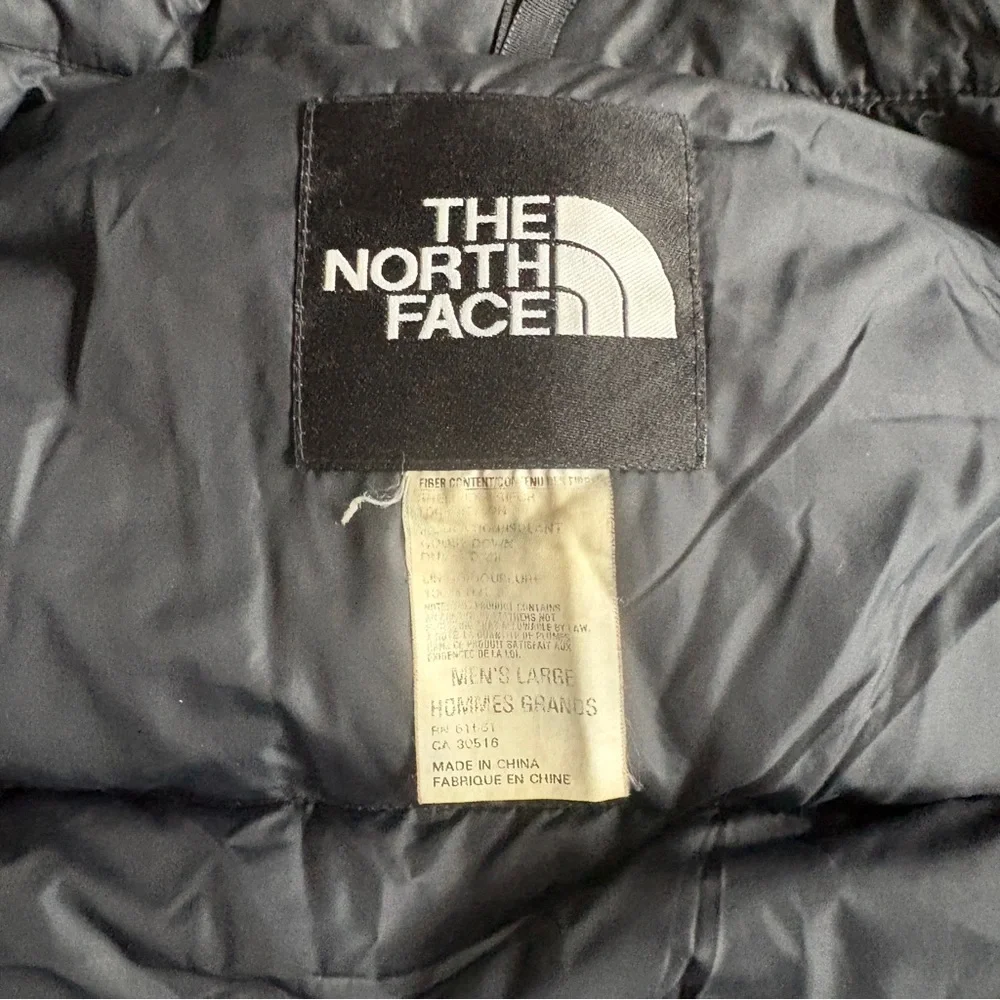 VTG 90s North Face Nuptse Evergreen & Black 700 Goose Down Gorpcore Puffer Vest